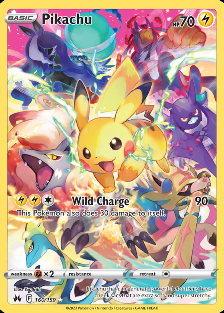 Pikachu (Secret) - Crown Zenith - Pokemon Card Prices & Trends