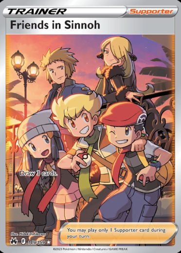 Friends in Sinnoh (Full Art)
