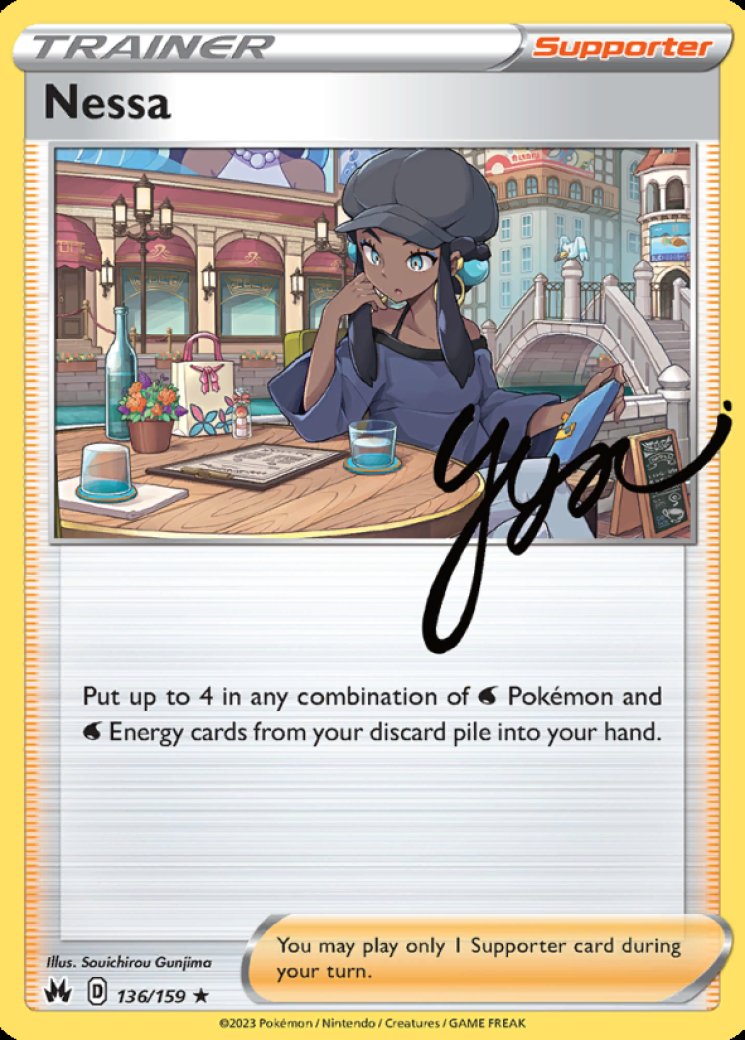 nessa full art pokemon card Nessa 136/159 Price 2026