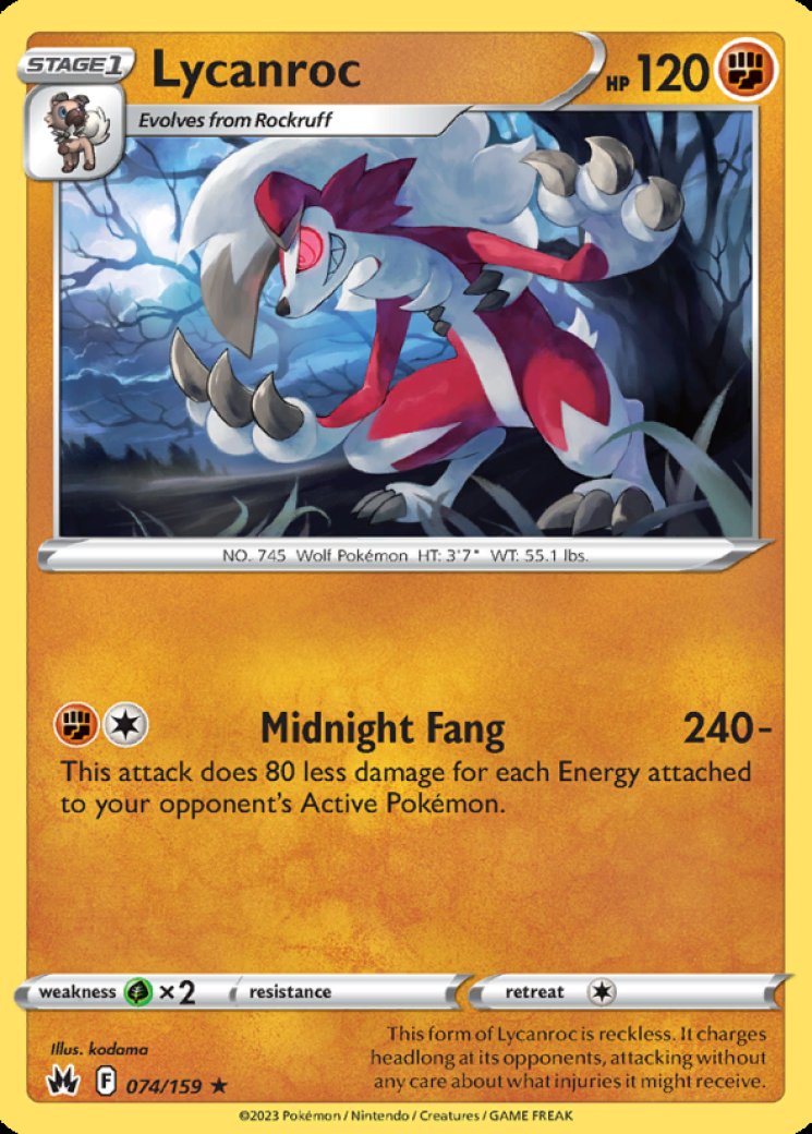 Lycanroc V (Full Art) - Evolving Skies - Pokemon Card Prices & Trends Lycanroc V (Full Art) - Evolving Skies - Pokemon Card Prices & Trends