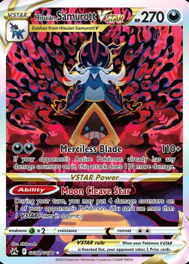 Hisuian Samurott VSTAR