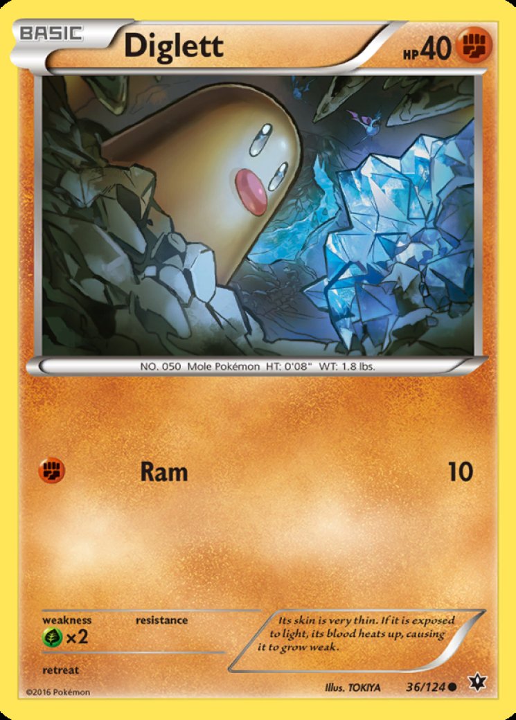 Diglett - Fates Collide - Pokemon Card Prices & Trends Diglett - Fates Collide - Pokemon Card Prices & Trends