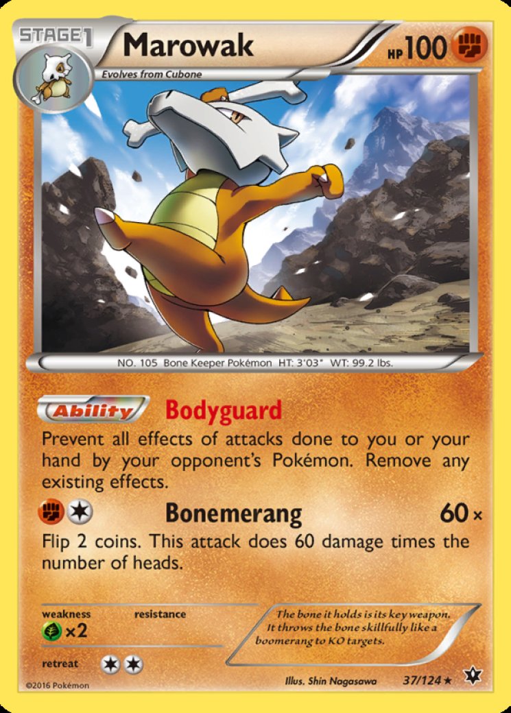 marowak break pokemon card price 37/124 2026 surface scratch Marowak BREAK ULTRA RARE 79/162