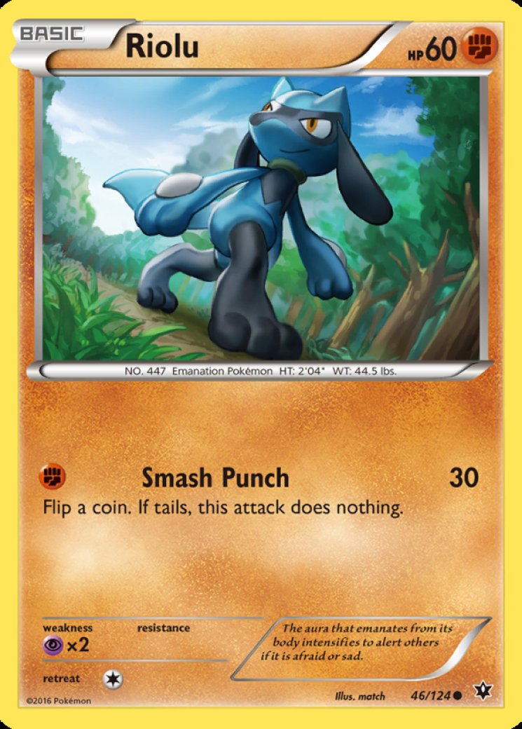 Riolu (46) 46/124 Price 2026 | Fates Collide