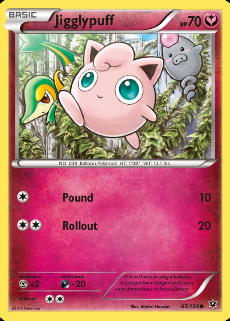 Jigglypuff 65/124 Price 2026 | Fates Collide
