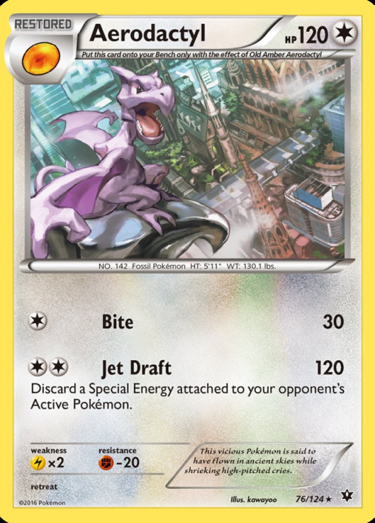 Aerodactyl - Fates Collide - Pokemon Card Prices & Trends Aerodactyl - Fates Collide - Pokemon Card Prices & Trends