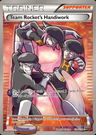Team Rocket's Handiwork (Full Art)