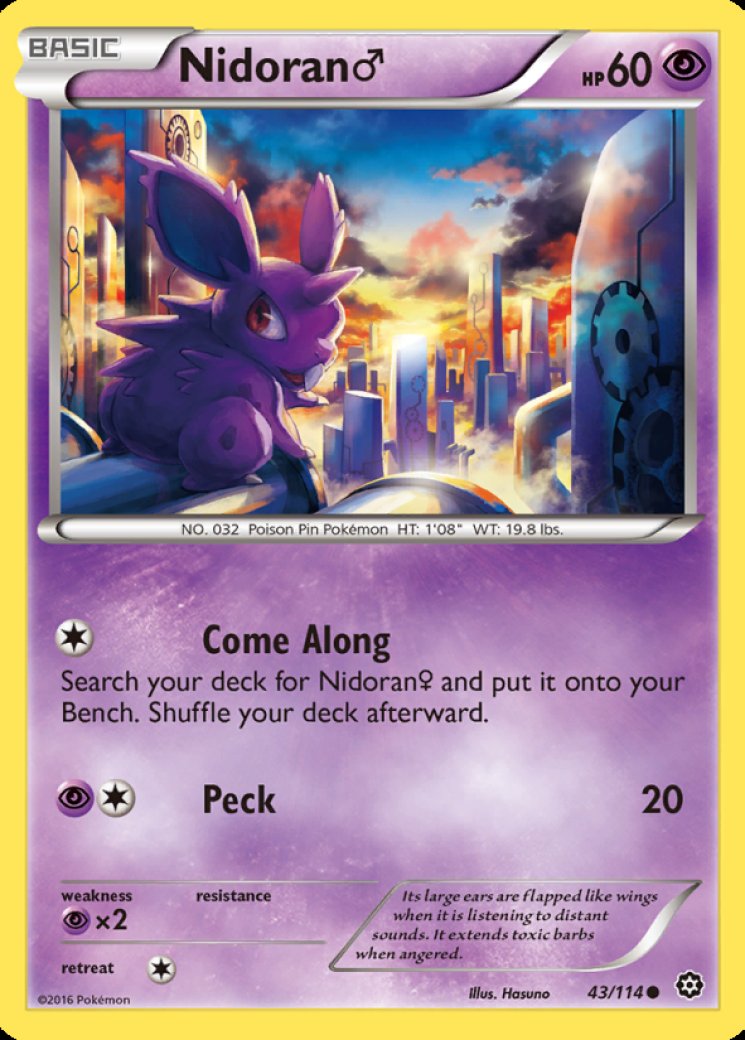 Nidoran-m Card Prices & Value 2026 | 21 Cards Ranked