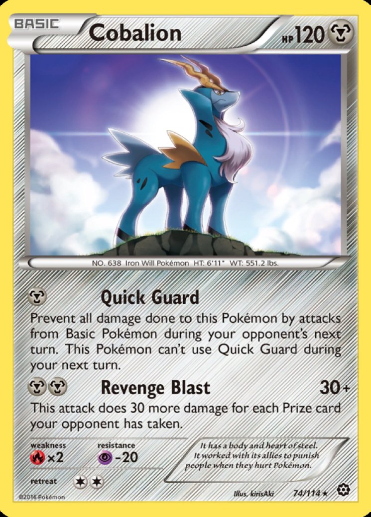cobalion pokemon card price Pokemon - Cobalion - EX (93)