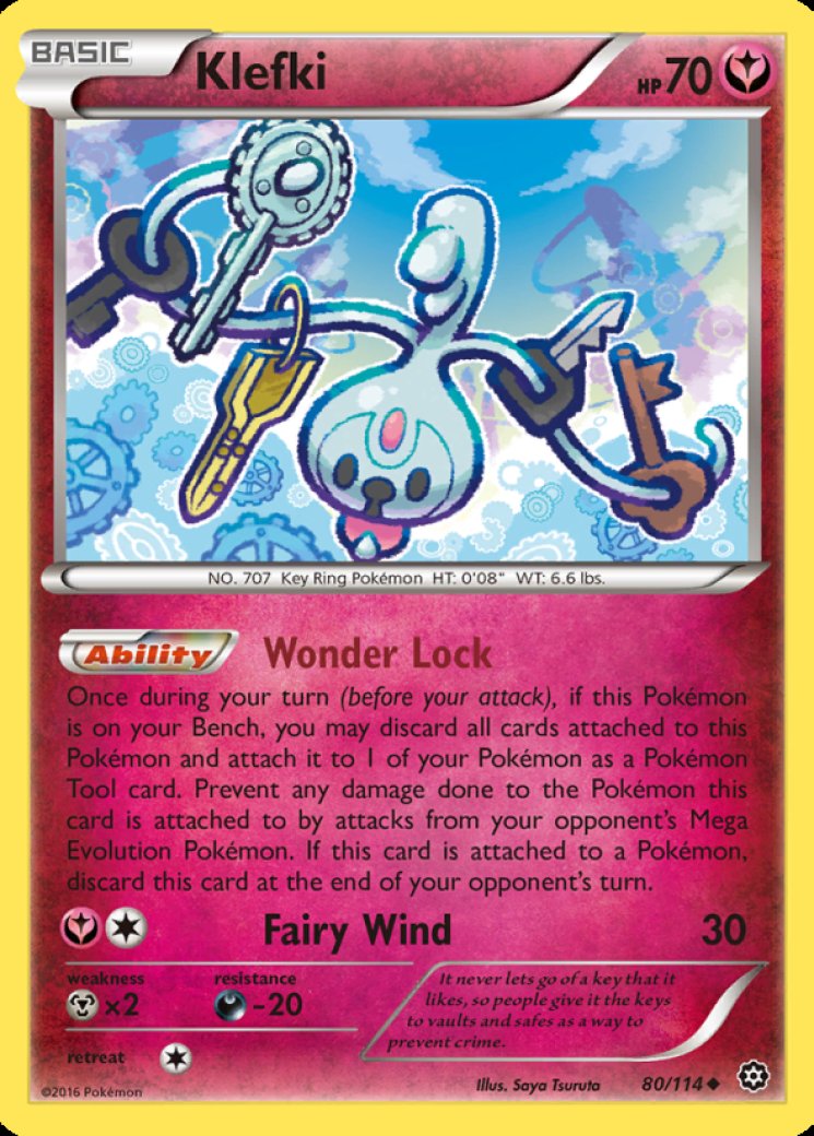 klefki pokemon card value Scarlet & Violet 096/198 96/198 Reverse Holo Rare Brokenvase Games Weakness / Resistance / Retreat Cost Klefki (Deluxe Pack: ex #257/379,