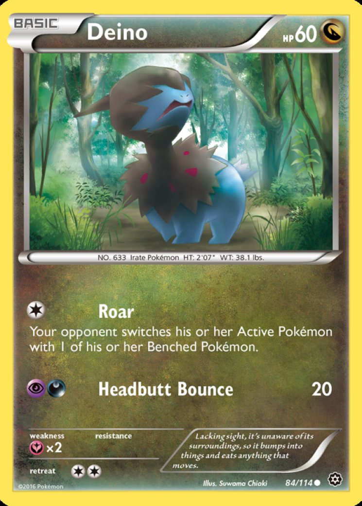 deino pokemon card price 146/086 Sv: White Flare Holo for sale online Darkness Bite (30) Retreat Cost Pokemon TCG - SV11W -
