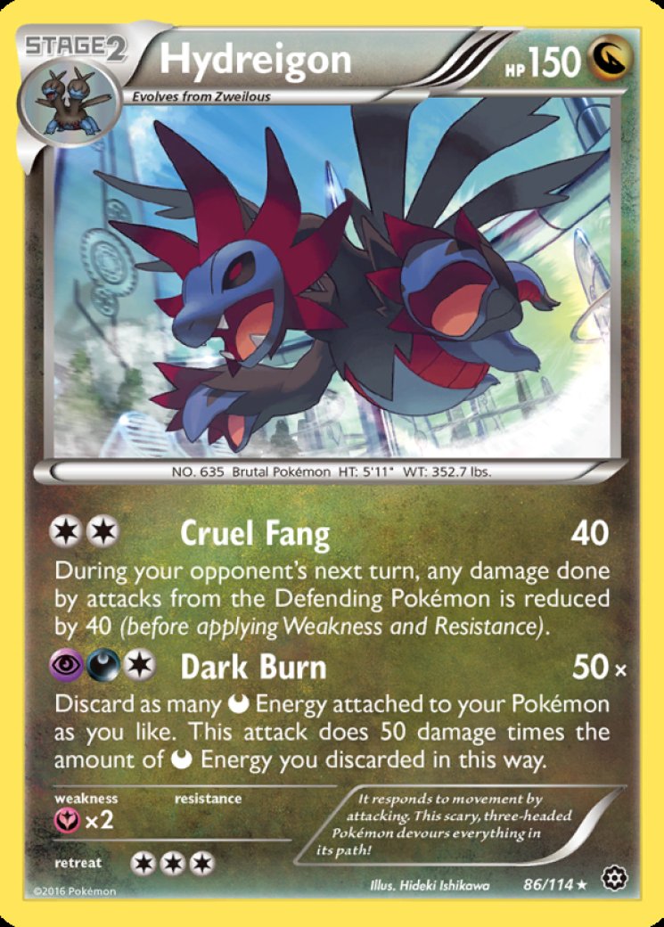 Hydreigon ex - White Flare - Pokemon Card Prices & Trends Hydreigon ex - White Flare - Pokemon Card Prices & Trends