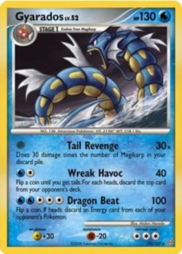 Gyarados - 19/100 (DP Stormfront)