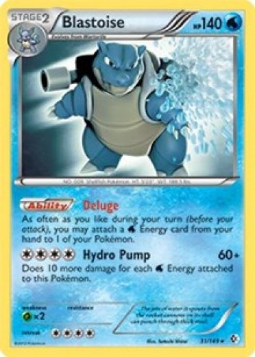 Blastoise - 31/149 (BW Boundaries Crossed)