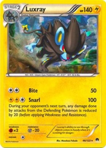 Luxray - 46/122 (Cracked Ice Holo)