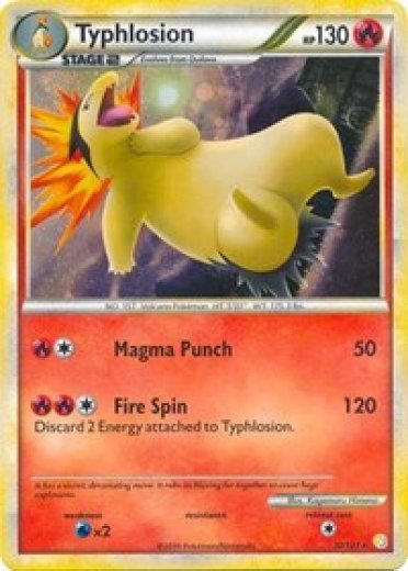 Typhlosion - 32/123 (Cosmos Holo)