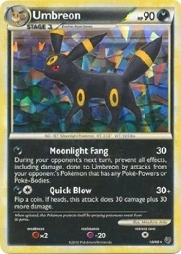 Umbreon - 10/90 (Cracked Ice Holo)