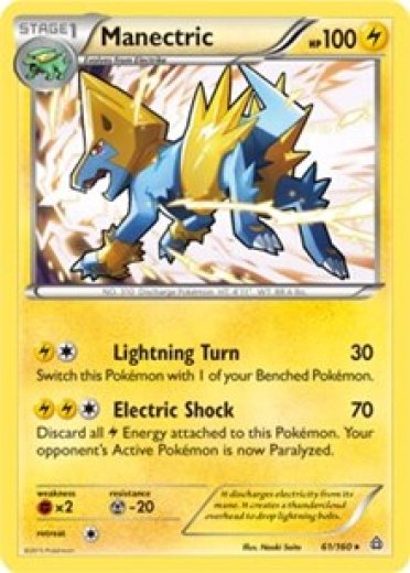 Manectric - 61/160 (XY Primal Clash)