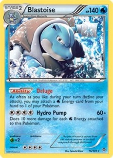Blastoise - 16/101 (BW Plasma Blast)