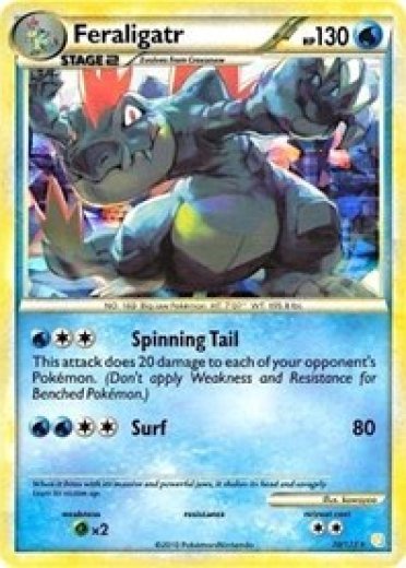 Feraligatr - 20/123 (Cracked Ice Holo)