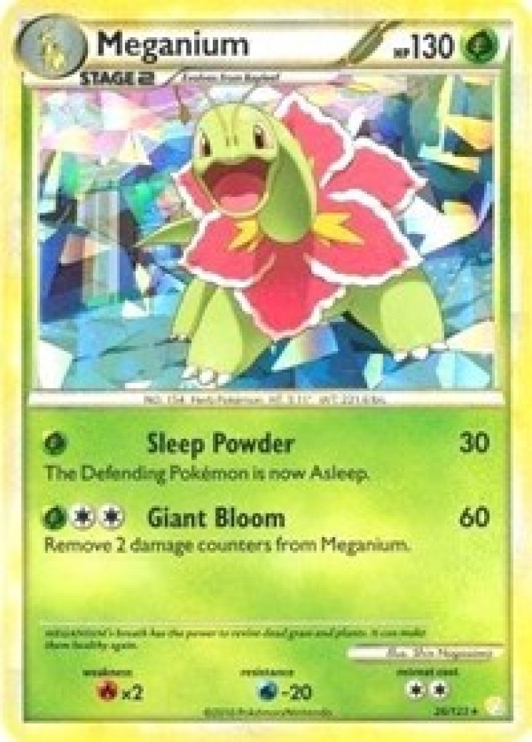 meganium pokemon card Prices & Value 2026 When you play Meganium from your hand Pokemon Card - Expedition 53/165