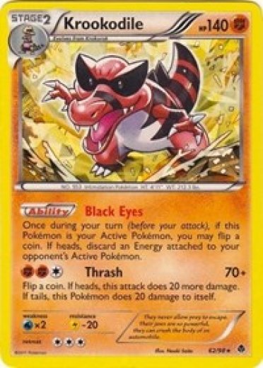 Krookodile - 62/98 (BW Emerging Powers)