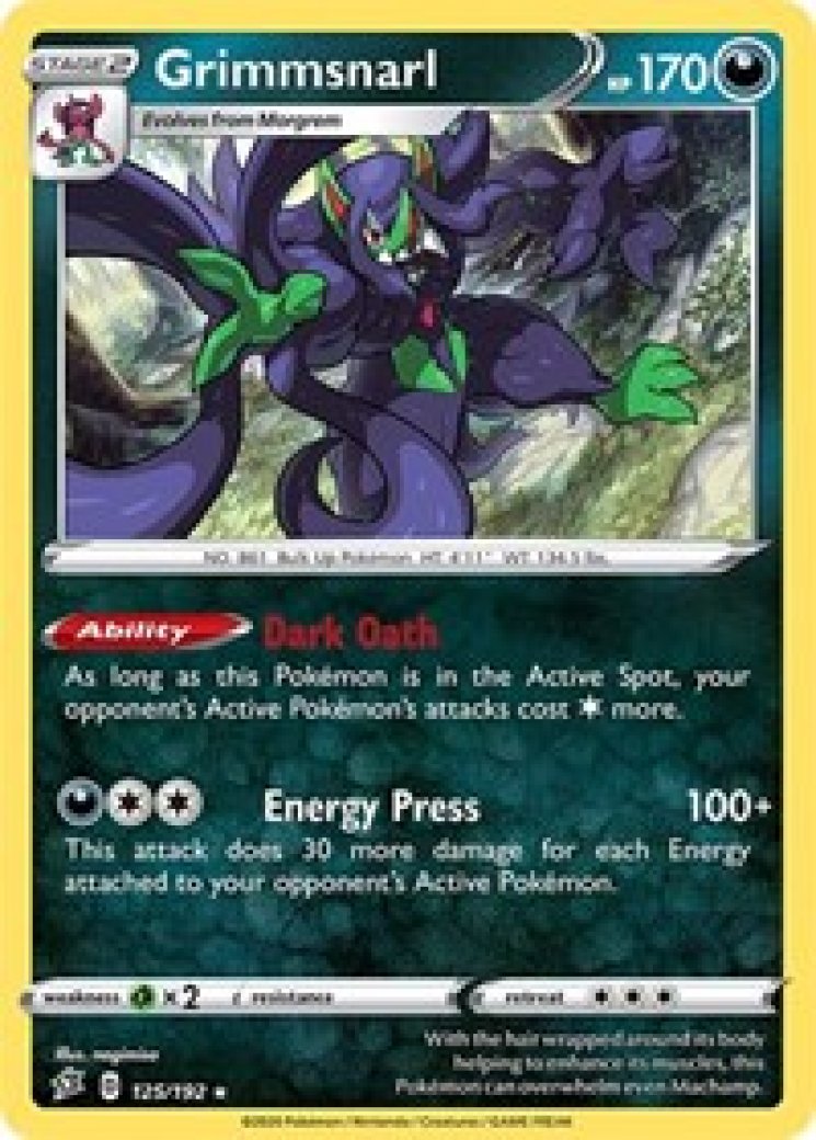 Grimmsnarl 178/264 Price 2026 | Fusion Strike