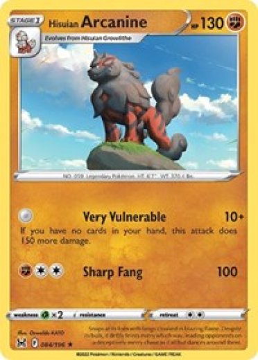 Hisuian Arcanine - 084/196