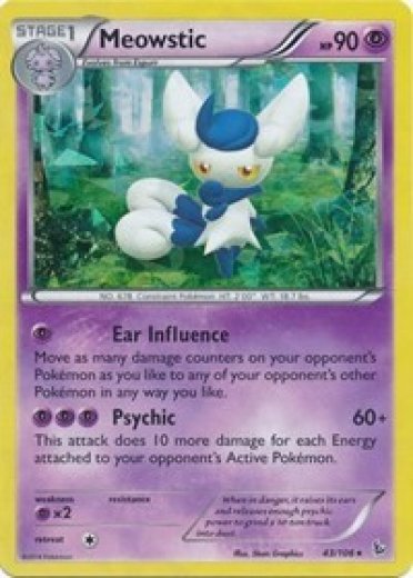 Meowstic - 43/106 (XY Flashfire)