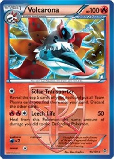 Volcarona - 13/101 (BW Plasma Blast)