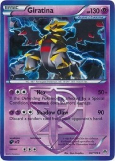 Giratina - 62/135 (BW Plasma Storm)