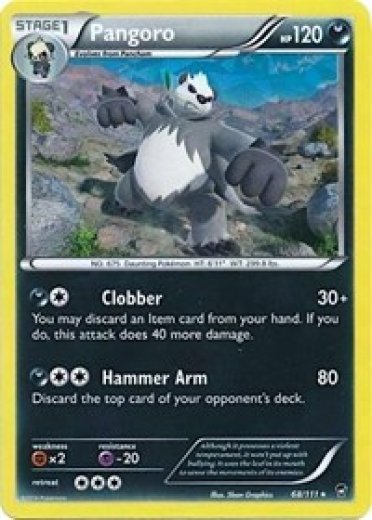 Pangoro - 68/111 (Cracked Ice Holo)