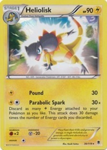 Heliolisk - 30/119 (XY Phantom Forces)