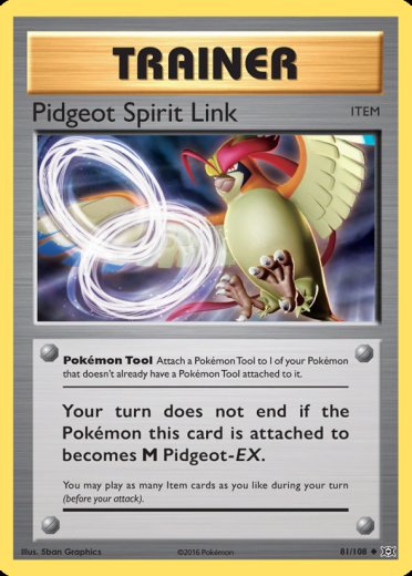 Pidgeot Spirit Link