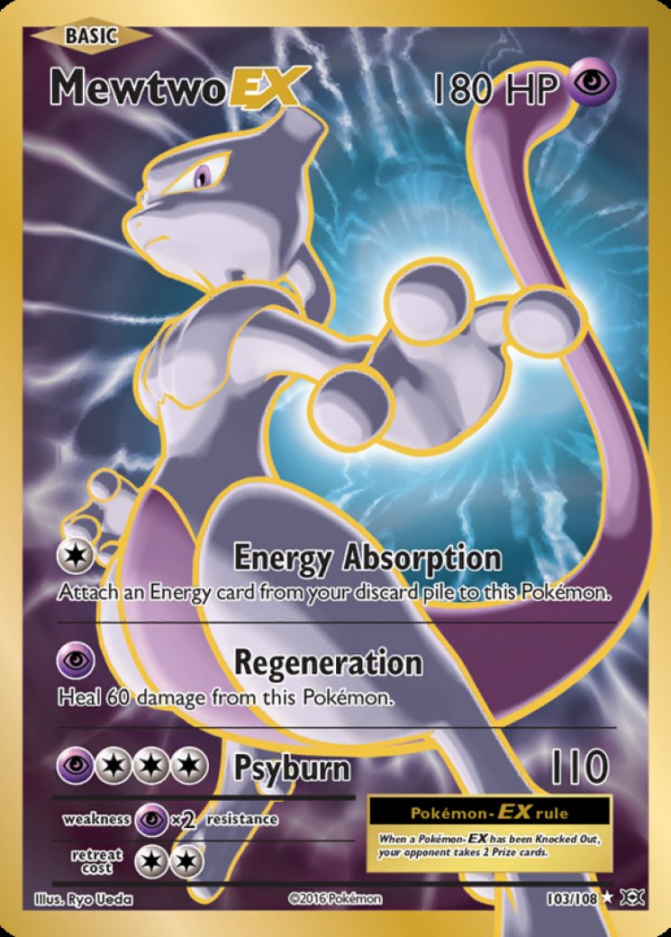 Mewtwo EX (Full Art) - Evolutions - Pokemon Card Prices & Trends