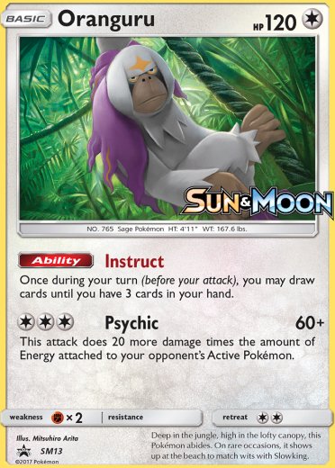 Oranguru - SM13 (Prerelease) [Staff]