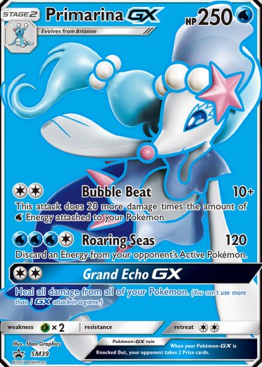 Primarina GX - SM39