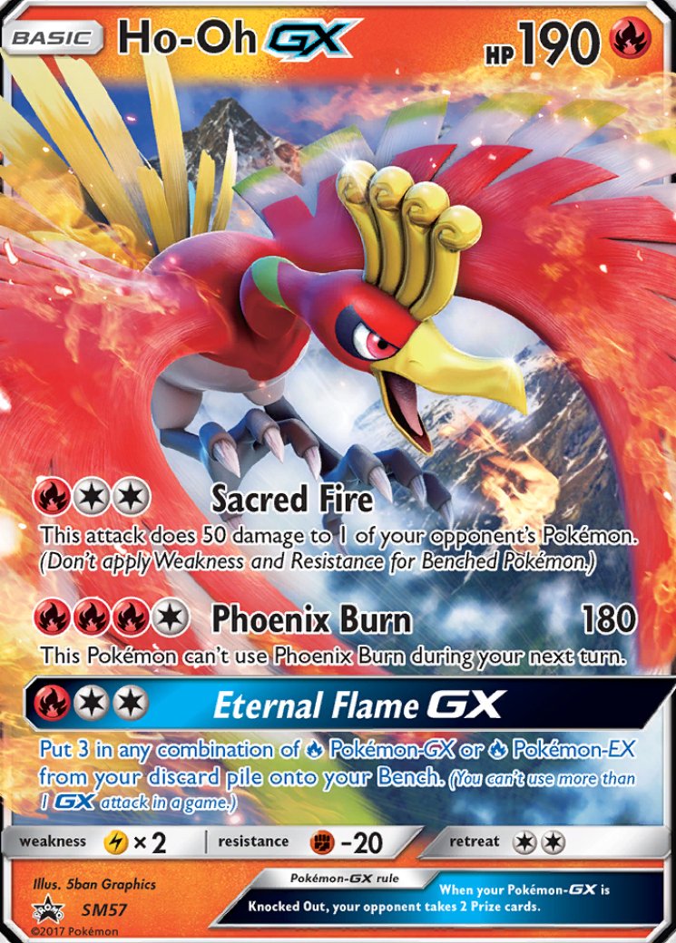 Ho-Oh GX - SM57 SM57/111 Price 2026 | Sun & Moon Promos