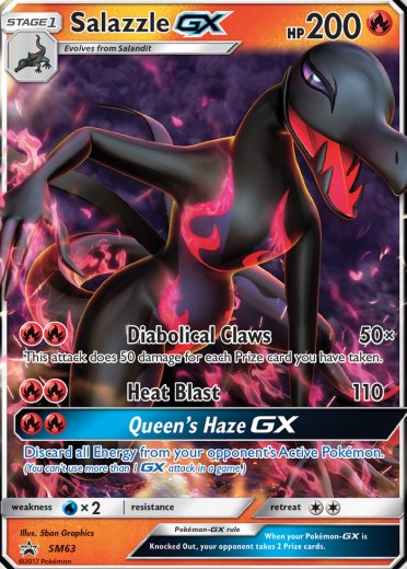 Salazzle GX - SM63
