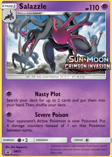 Salazzle - SM73 (Prerelease)
