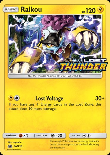 Raikou - SM150 (Prerelease)