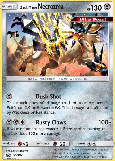 Dusk Mane Necrozma - SM107