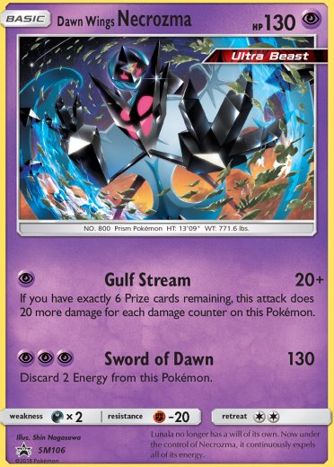 Dawn Wings Necrozma - SM106