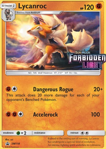 Lycanroc - SM118 (Prerelease)