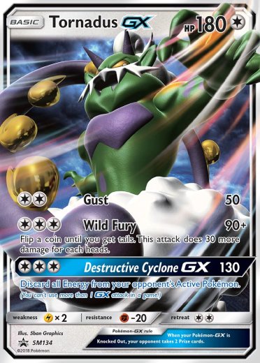 Tornadus GX - SM134