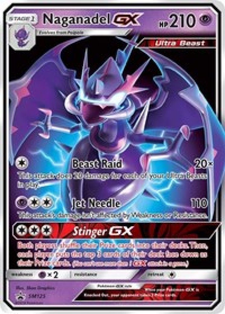 Naganadel GX - SM125 - Sun & Moon Promos - Pokemon Card Prices