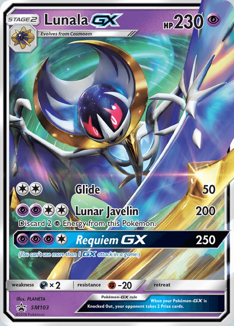 Lunala GX - SM103 SM103/111 Price 2026 | Sun & Moon Promos