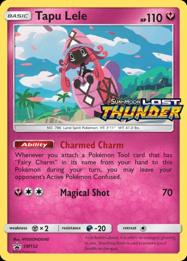 Tapu Lele - SM152 (Prerelease) [Staff]