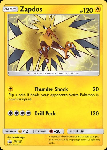 Zapdos - SM145