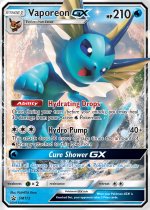 Vaporeon GX - SM172 SM172/111 Price 2026 | Sun & Moon Promos